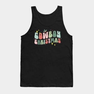 Cowboy Christmas Tank Top